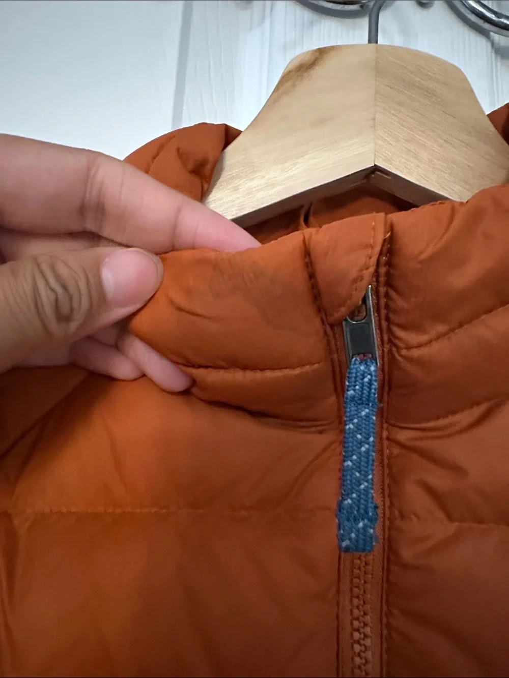 Patagonia Kids Orange Puffer Jacket